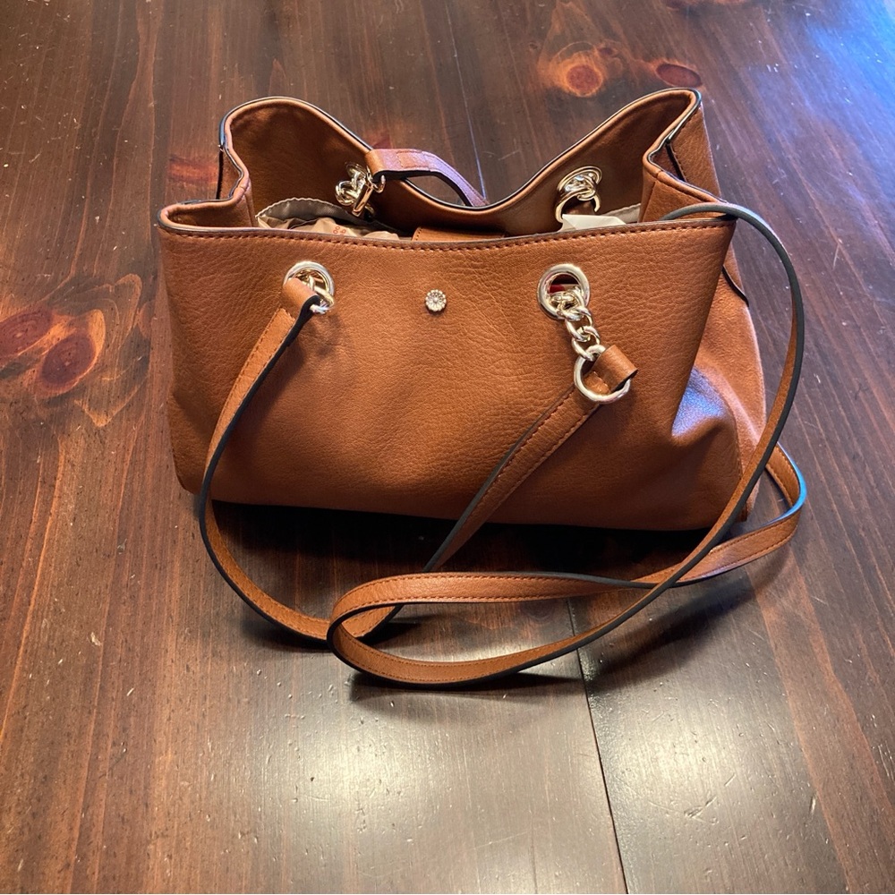 LC Lauren Conrad Tan Shoulder Bag